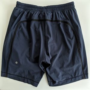 Lululemon Men's Run Response 9" Athletic Shorts Navy L